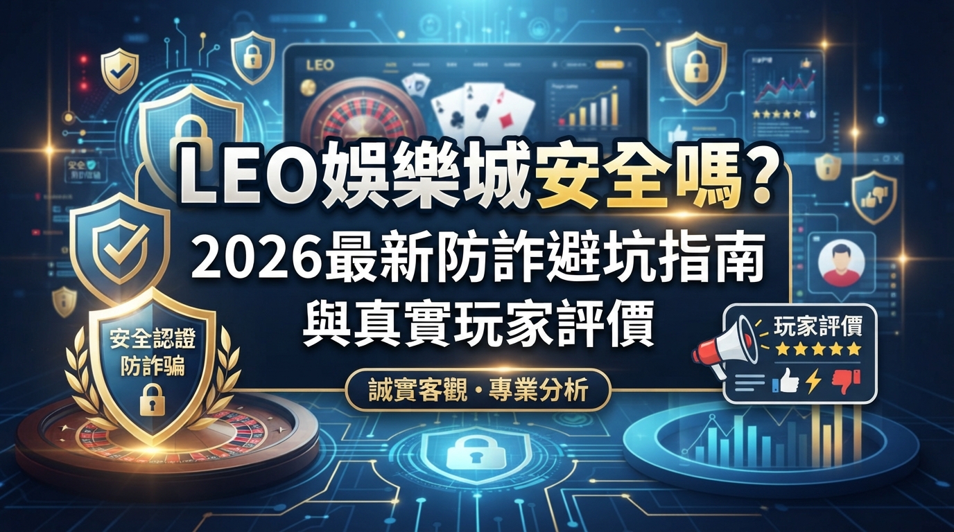 leo娛樂城安全嗎？2026最新防詐避坑指南與真實玩家評價